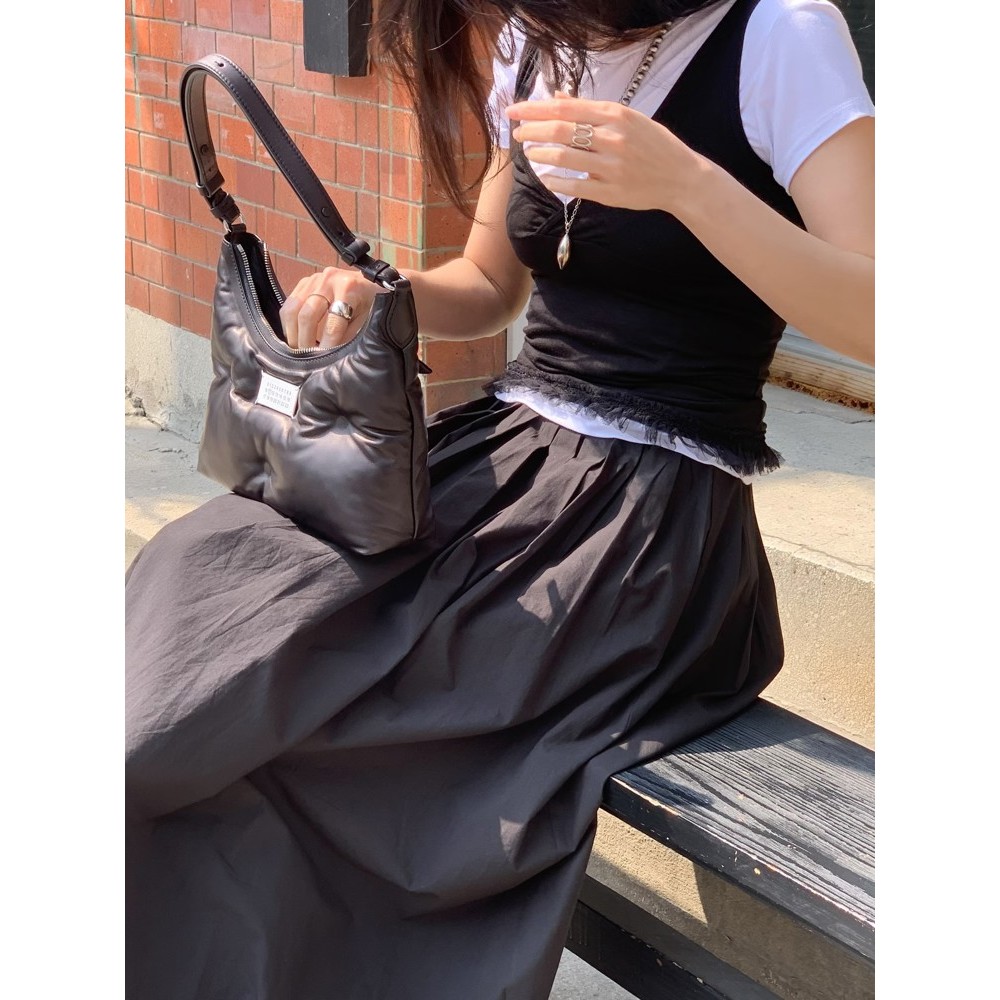 九0809韩国东大门背心区MUNSELL-8605637街舞韩版浪漫可爱洋气