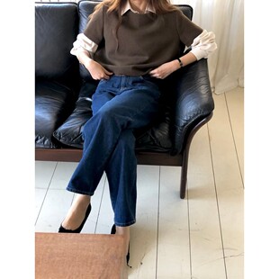 九1214韩国东大门衬衫-区OVERTAKE-8726215春季档口通勤独特纯色