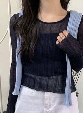 六0719韩国正品flymode-l-26206 针织衫区正品街头夏款时尚新款