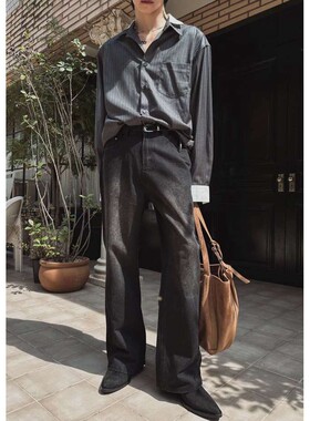 九1108韩国东大门男装裤子noke-8693956直邮洋气人气优雅秋季流行