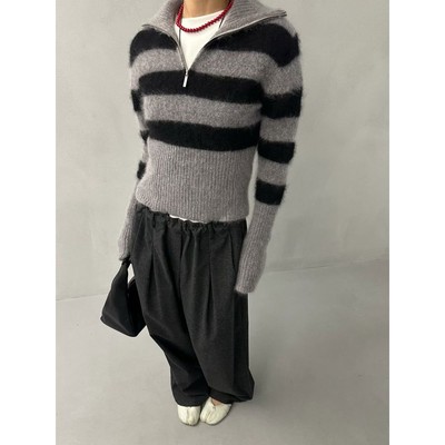 九1214韩国东大门休闲长裤区MaisonStaff-8726768潮流纯色原宿