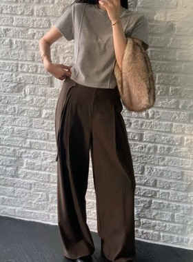 九1018韩国东大门休闲长裤区VINTAGEVIBE-8672044魅力秋季流行