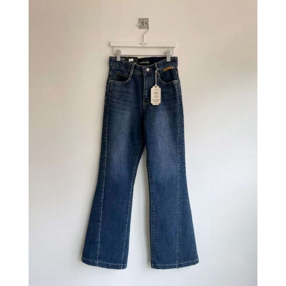 九1205韩国东大门运动牛仔裤区HOW-8718774冬款街头新款高档直邮