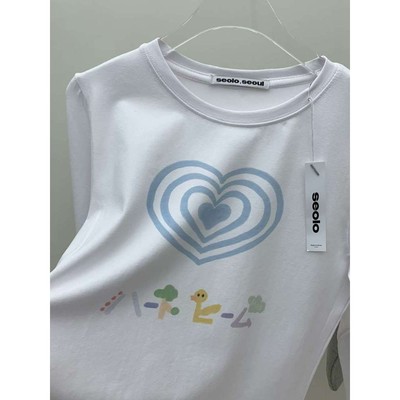 九1018韩国东大门t恤区seolo-8672103舒适韩版风格可爱原宿冬季
