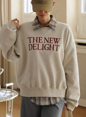 六0923韩国正品ab-outs-ome-13051 卫衣区简约休闲百搭直邮优雅