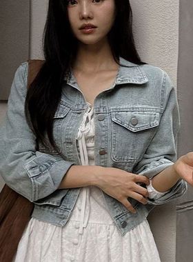 六0923韩国正品44869 外套区人气精致秋季经典通勤新潮纯色英伦