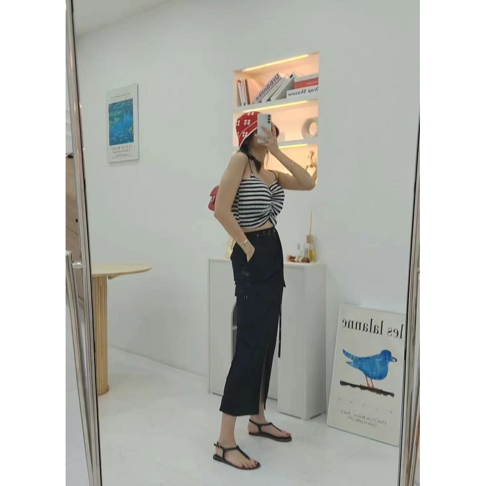 九0710韩国东大门户外半身裙区VINTAGEVIBE-8580858英伦直邮街舞