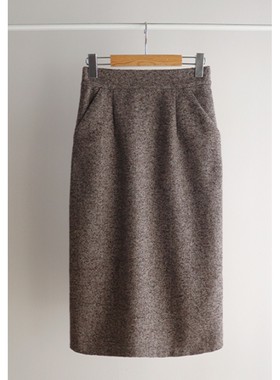 八1127韩国东大门1半身裙区G-4506002秋冬知性韩版复古可爱清新