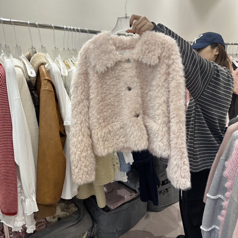 八1113韩国东大门运动瑜伽外套短款大衣区4489735秋季时尚通勤