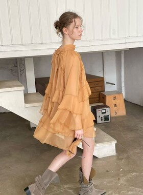 九1006韩国东大门连衣裙区THEMORYPARK-8664399人气新潮秋季端庄