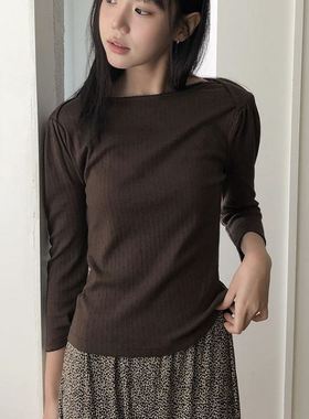 六0923韩国正品dailymarket-17271 T恤区直邮优雅人气简洁夏季