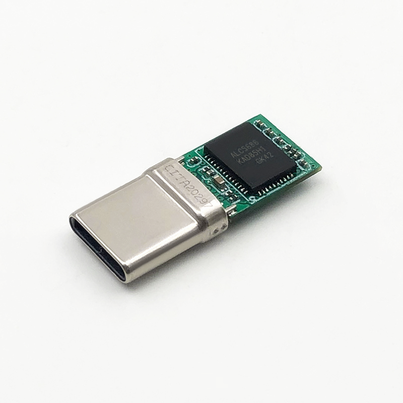 type-c安卓数字无损耳放音频耳机插头转接瑞昱dacALC5686芯片兼容