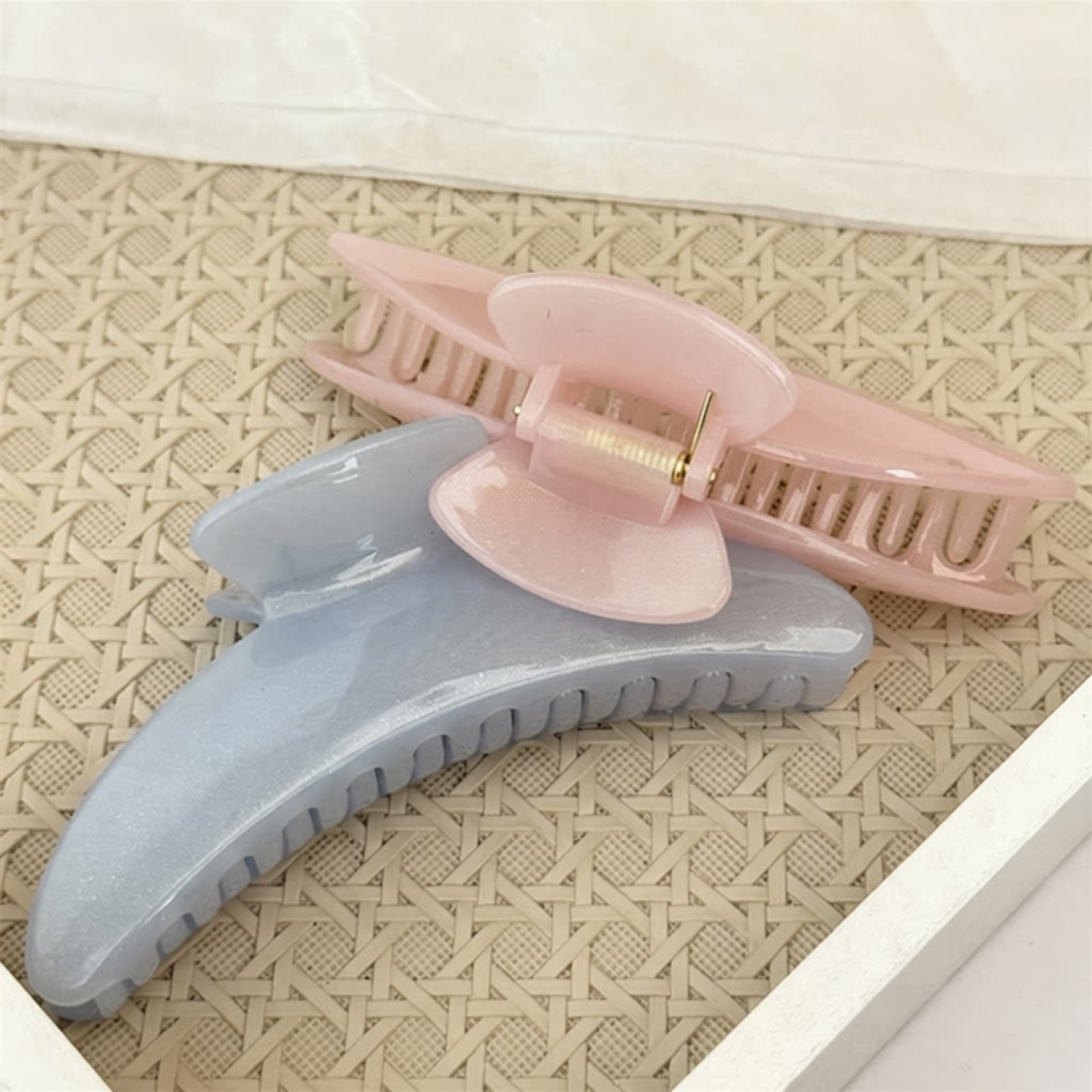 韩版果冻月牙鲨鱼夹33