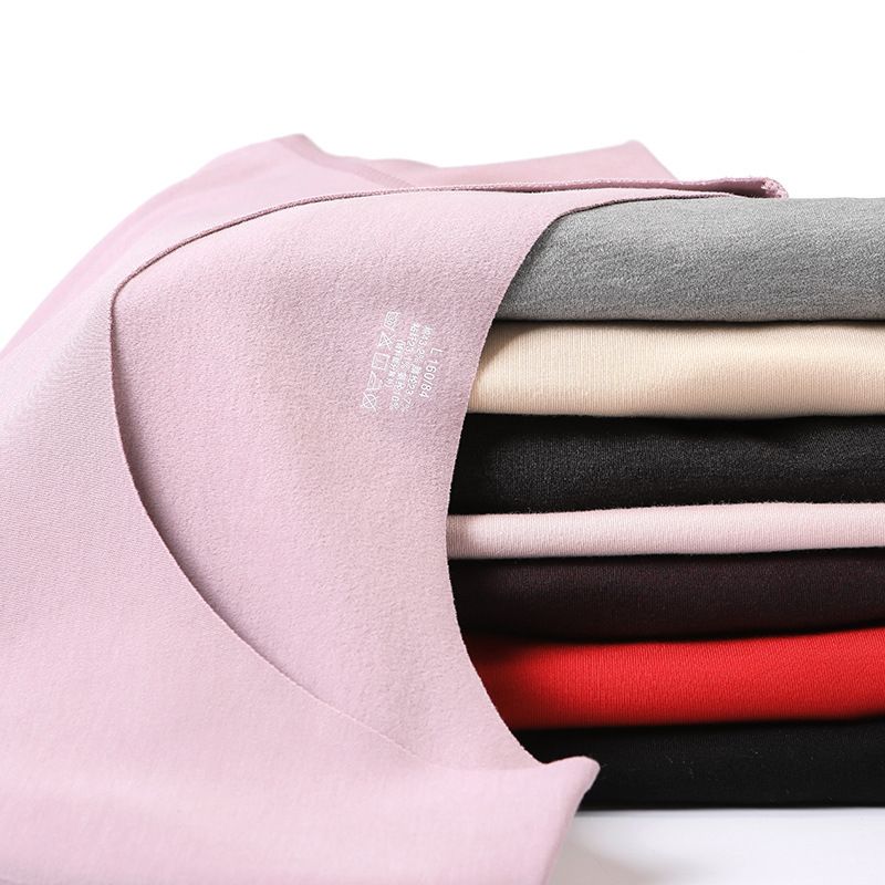 德绒无痕保暖内衣女套装修身美体