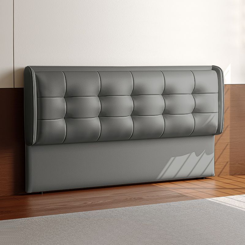床头软包靠背一体落地单买2025新款简约现代单独背板床头板定制