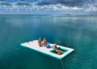 6# 4,5x2m Net Ponds Случайная плавающая пластинка