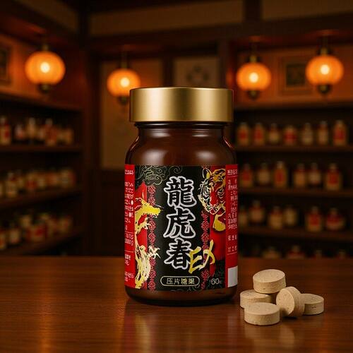 日本龙虎春正升源淫羊藿鹿茸人参胶囊ioiz扶龙片60提取物压片糖果