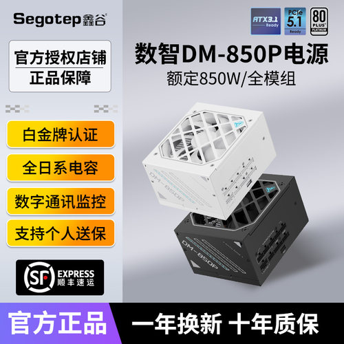 鑫谷数智DM850P白金电脑电源