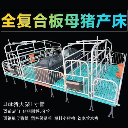 母猪产床产保一体猪用两用双体单体全套一整套老母猪加厚加重产床