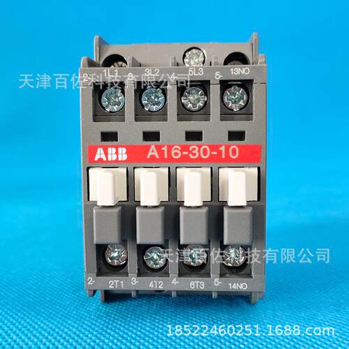 A系列ABB接触器A16-30-10*24V50/60HZ交流接触器24V三级接触器