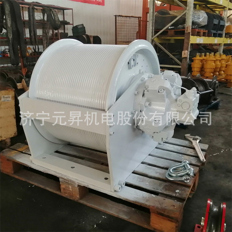 工地货船清障车用液压绞盘卷扬机