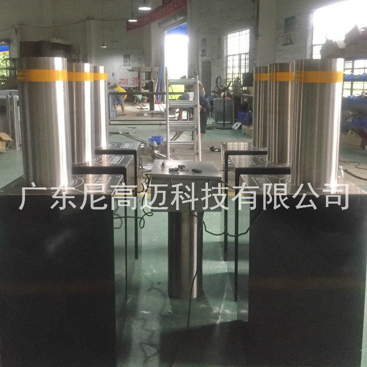 液压伸缩式路桩广州学校入口自动升降防撞柱子不锈钢路障源头厂家
