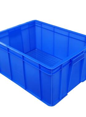 塑料周转箱长方形加厚蓝色成都现货仓库周转储物箱周转箱