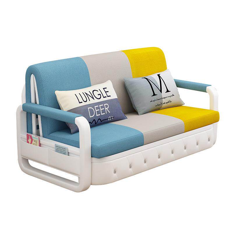 ft可拆洗小户型折叠沙发床多功能客厅阳台办公伸缩床单双人储物沙