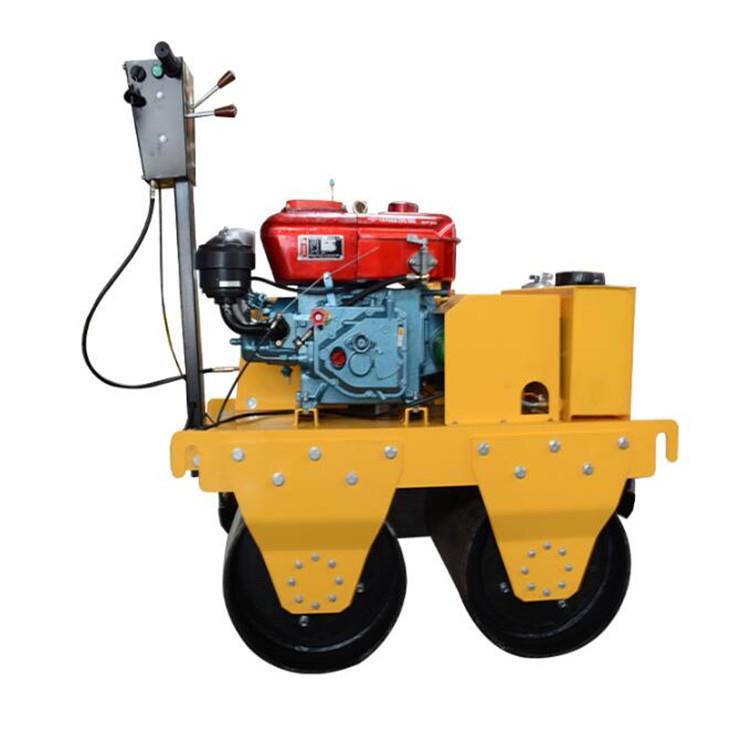 小型压路机双钢轮双振手压路机手扶式大轮径压路机