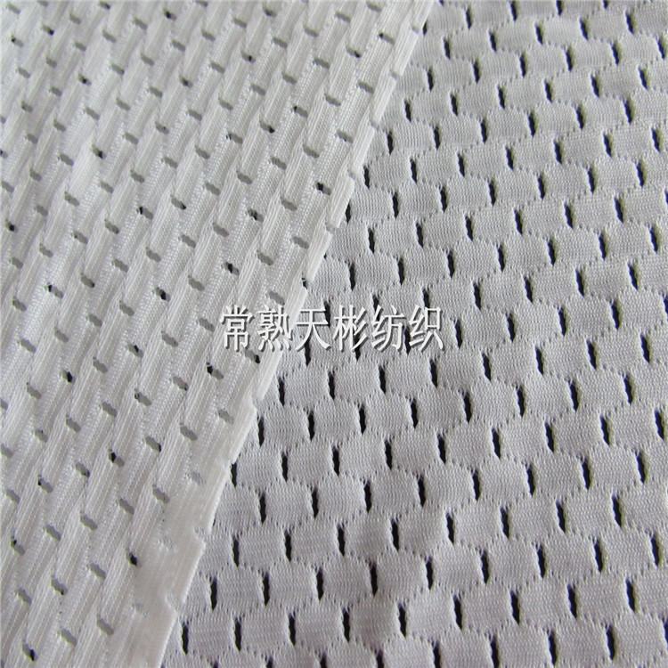 弹力 服装面料 锦纶 尼龙网布 经编网布面料高弹力网孔