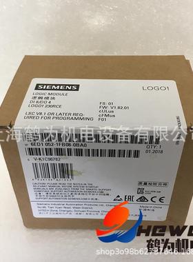 6ED1052-1FB08-0BA2供应PLCLOGO!8可编程逻辑控制器230RCE主机