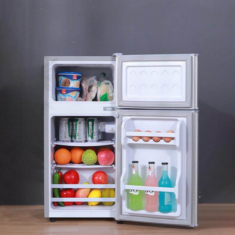 冰箱家用双门小型二人迷你冰柜冷冻冷藏宿舍租房节能