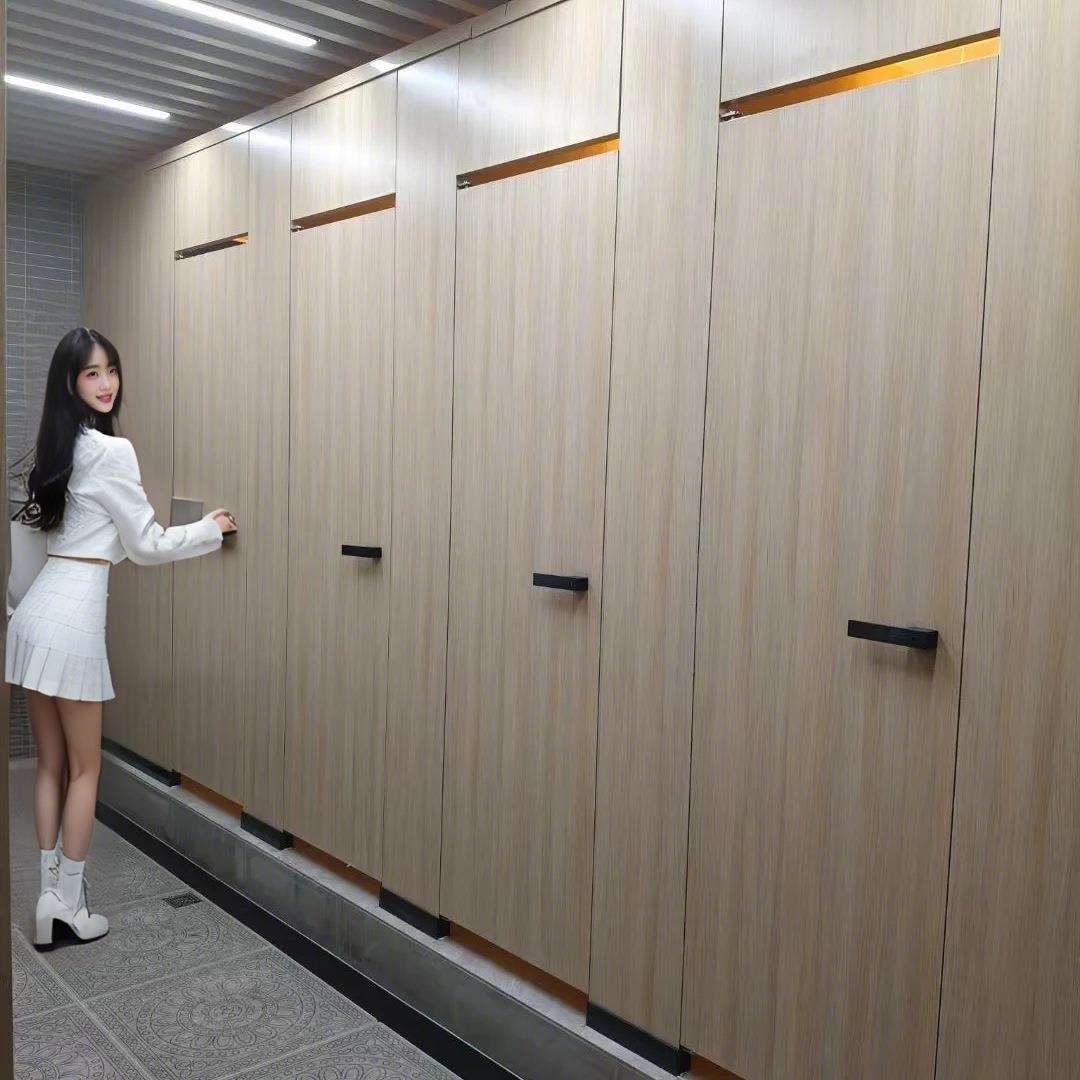 公共卫生间隔断板厕所成品隔断隔板抗倍特板洗手间公厕幼儿园挡板