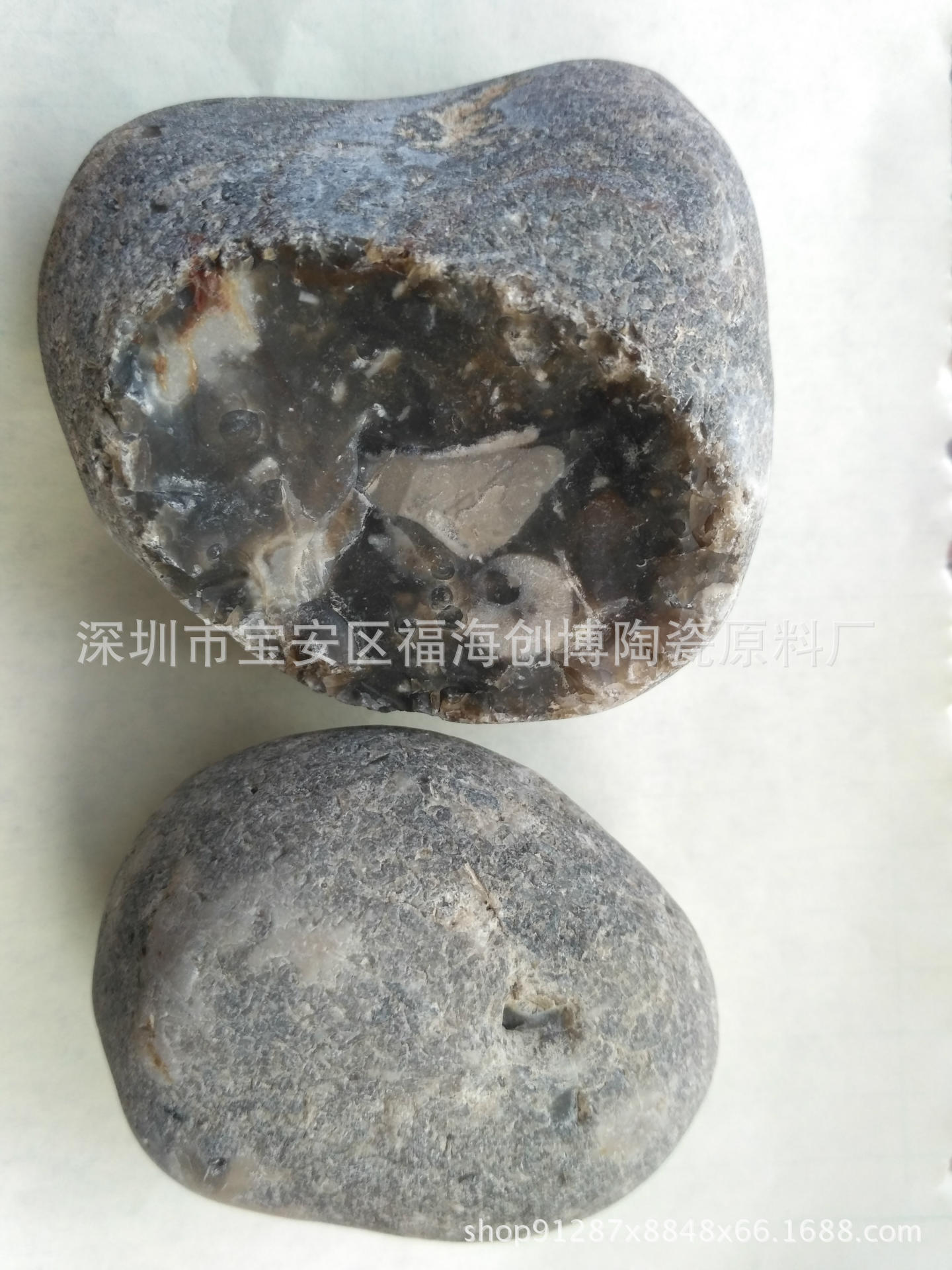 法国进口黑球石鹅卵石