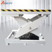 单叉液压升降平台电动固定小型升降机高空作业车液压升降平台