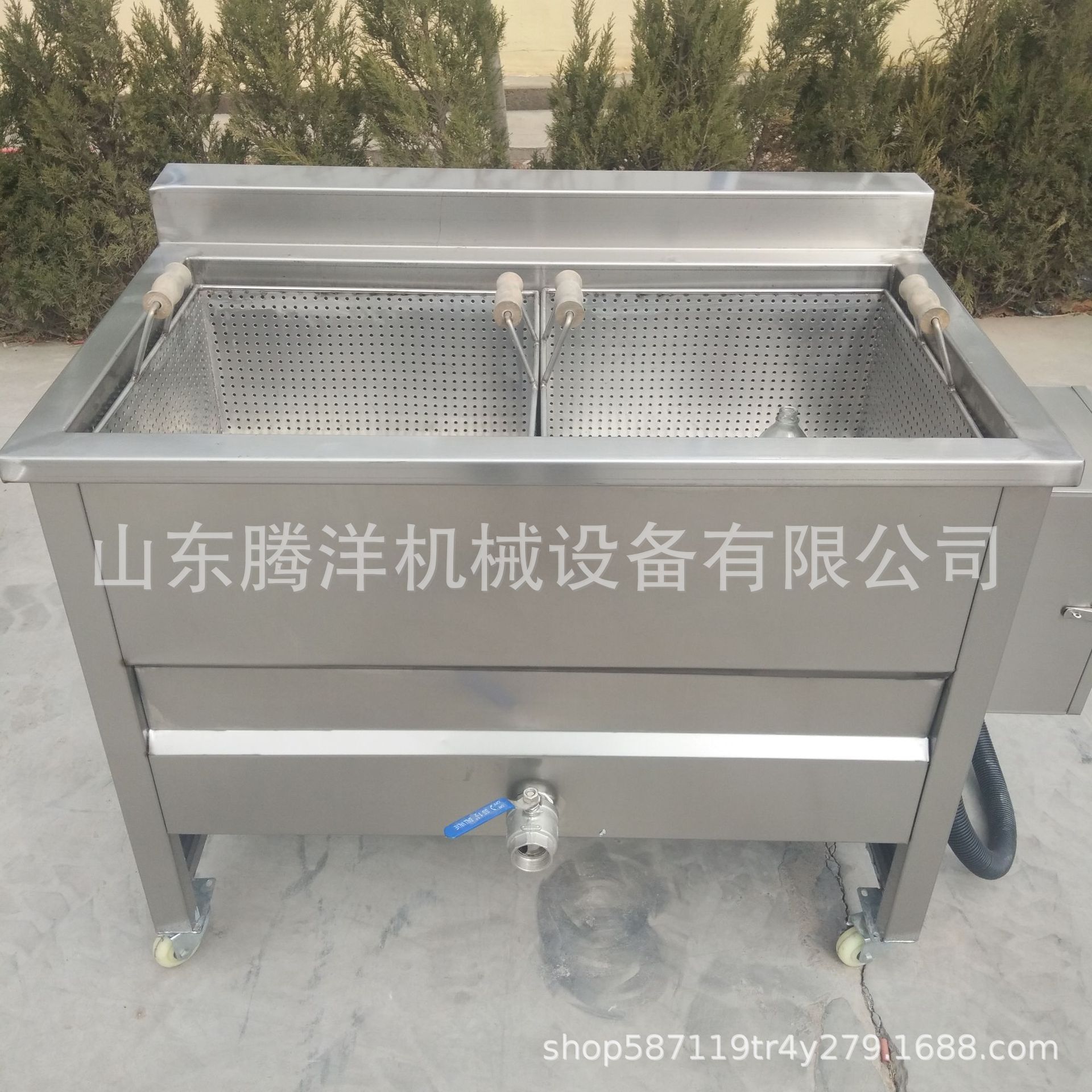 大产量全自动大型真空油炸锅 香酥鱼加工设备 土豆脆片油浴锅