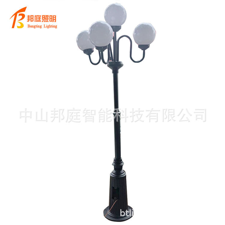 户外庭院灯防水小区路灯欧式花园别墅景观灯室外广场照明灯高杆灯