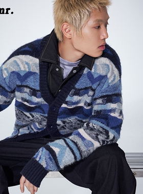 MLMR冬季新款休闲风穿搭舒适百搭针织衫时尚日常毛衣男女同款