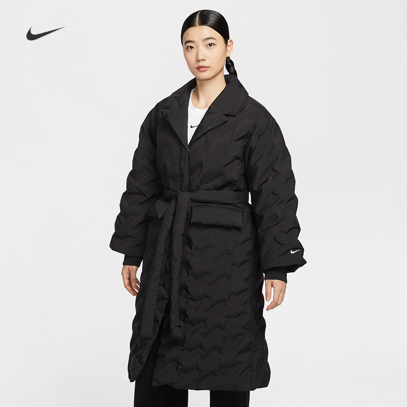 耐克/NIKE女子运动宽松休闲暖钩系列拒水羽绒服风衣IB2011-010