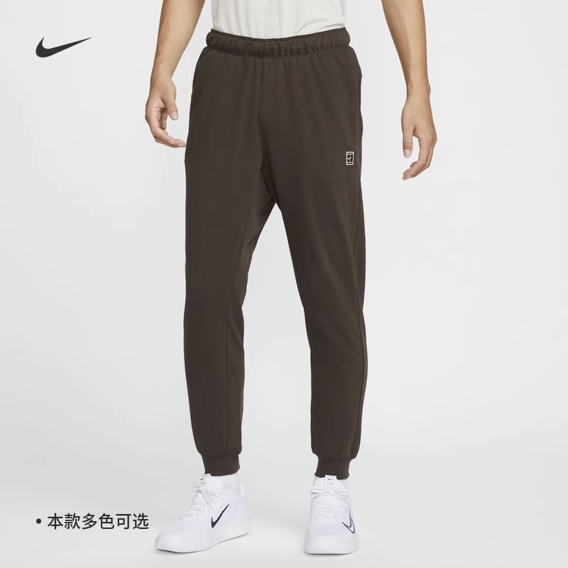 耐克男子速干毛圈针织网球长裤