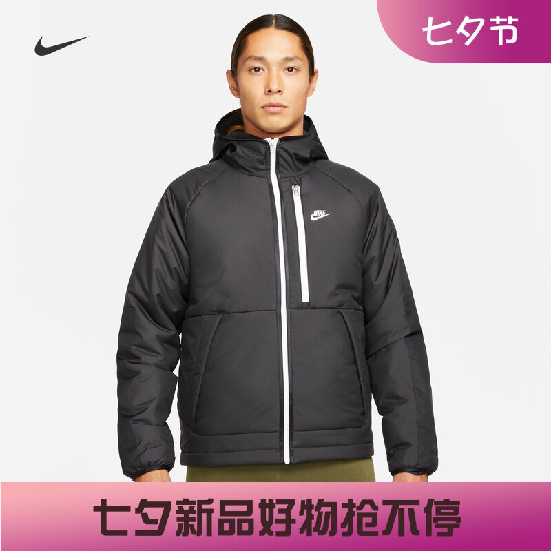 耐克男子运动休闲防风棉服外套