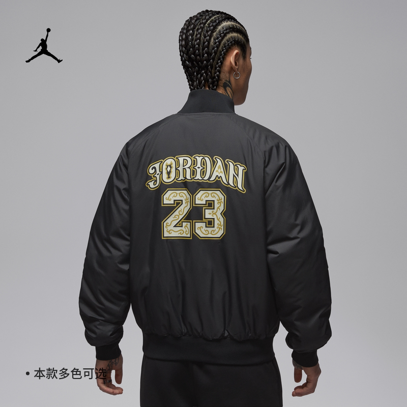 耐克/NIKE JORDAN男子夹棉保暖马年限定运动夹克外套IQ3966-060
