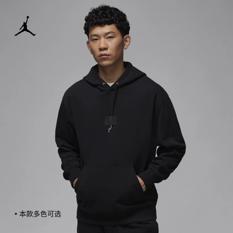 耐克男子休闲水洗薄绒连帽卫衣