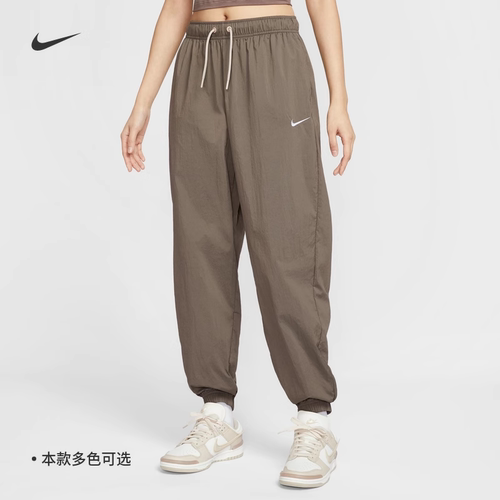 耐克女子宽松轻薄夏季梭织长裤