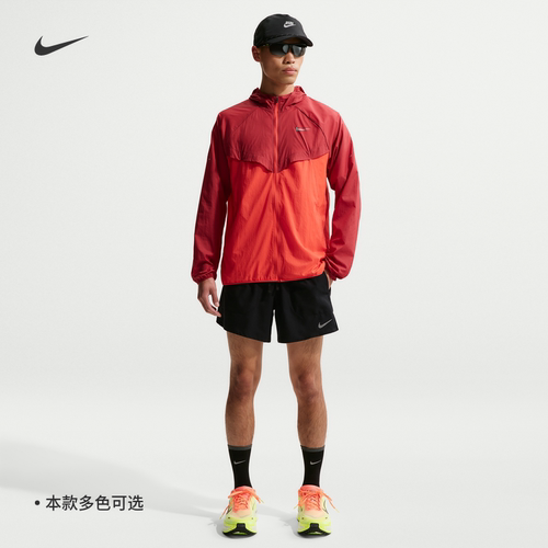 耐克/NIKE男子运动训练速干轻盈二合一跑步短裤IF2035-010-430