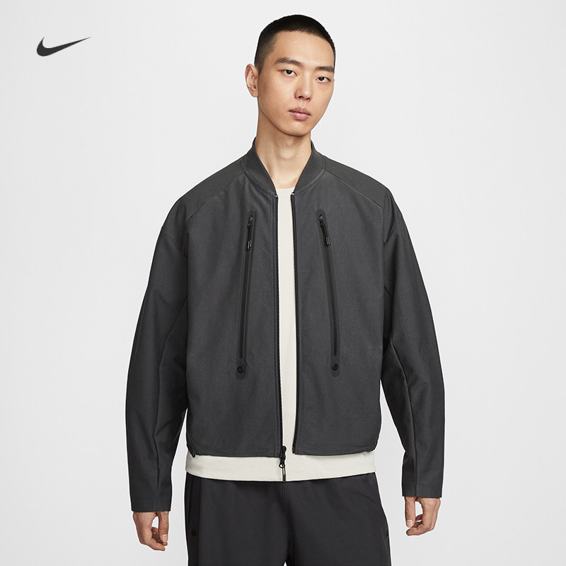 耐克/NIKE TECH男子运动休闲宽松速干防风夹克外套IO0678-060-010