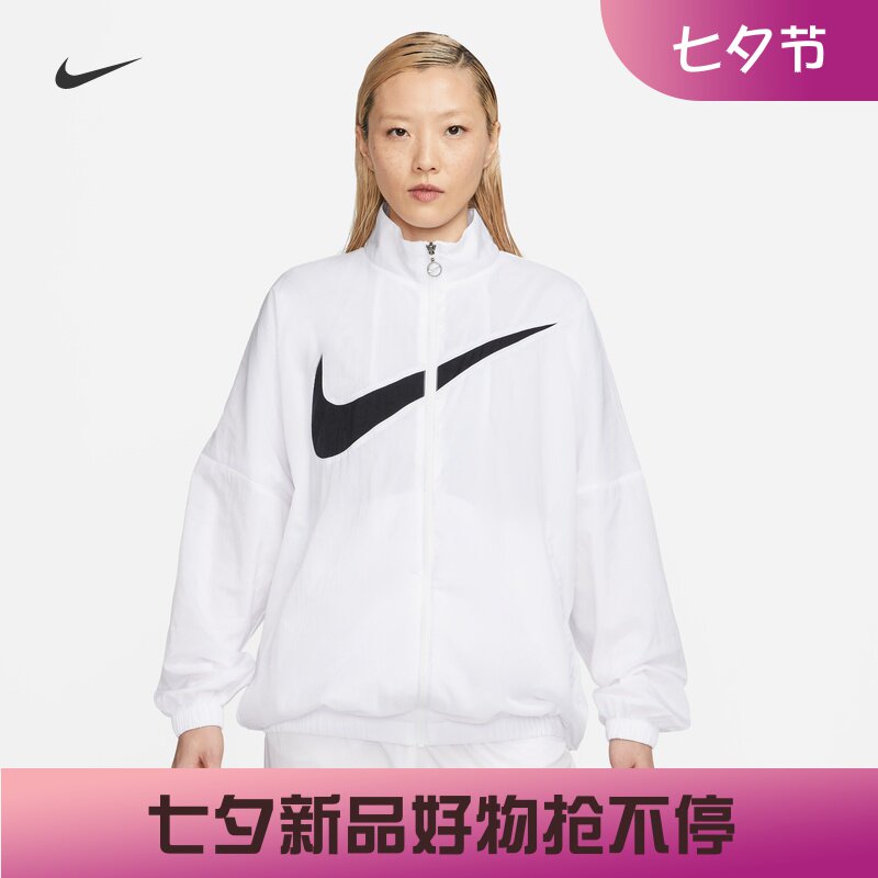 耐克女子训练休闲大勾子防风外套