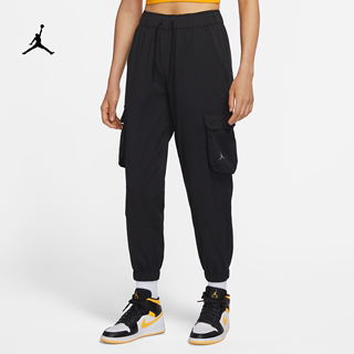 耐克/NIKE JORDAN女子运动休闲收口梭织工装长裤DQ4452-010-641