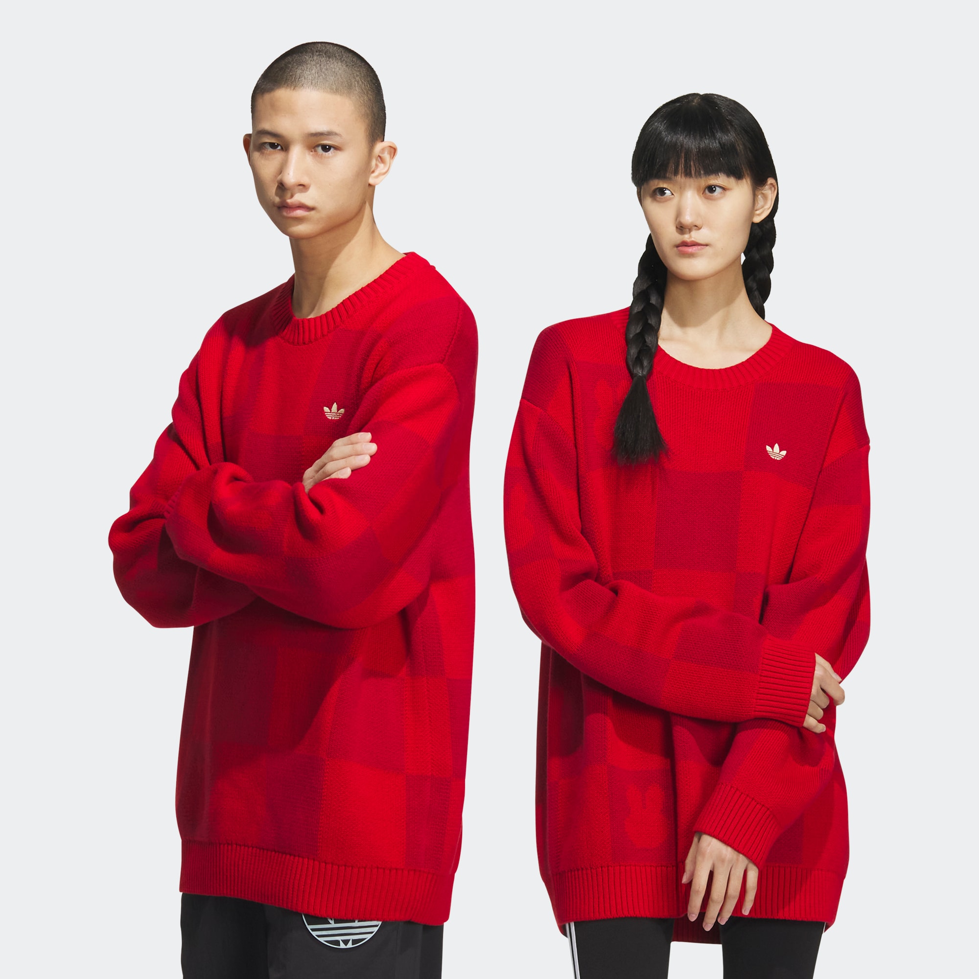 Adidas男女休闲米菲新春系列卫衣