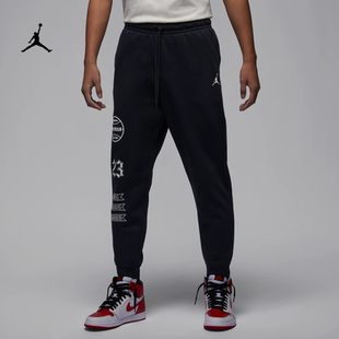 耐克/NIKE JORDAN男子运动休闲印花加绒针织长裤FN4620-010-231